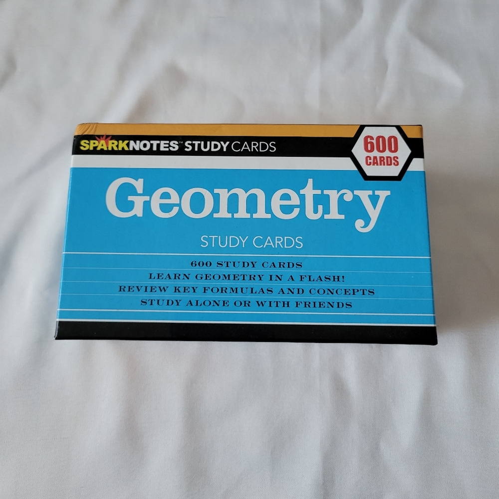 Sparknotes Study Cards: Geometry - Picture 1 of 5